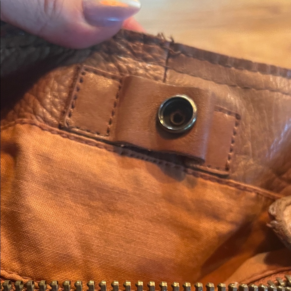 Lucky Brand Tan Leather Hobo Bag - Picture 13 of 16
